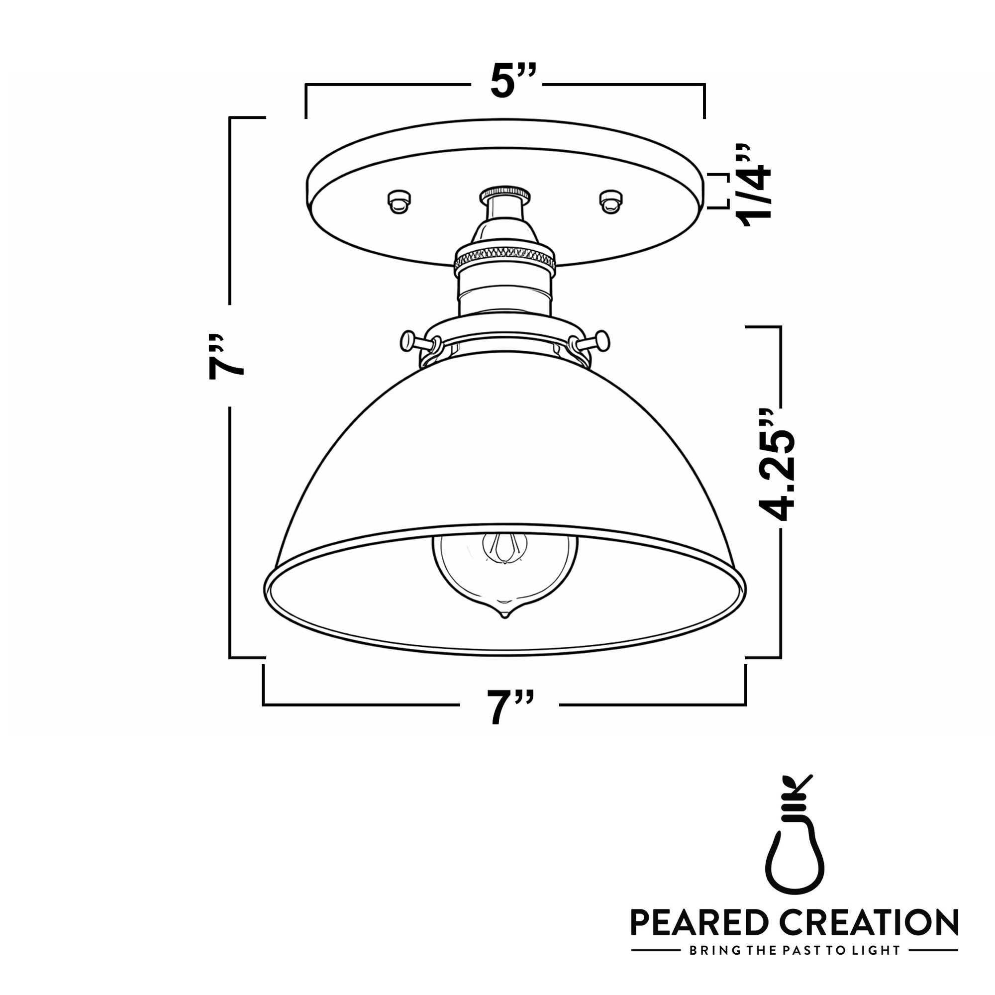 CEILING LIGHT MODEL NO. 7538