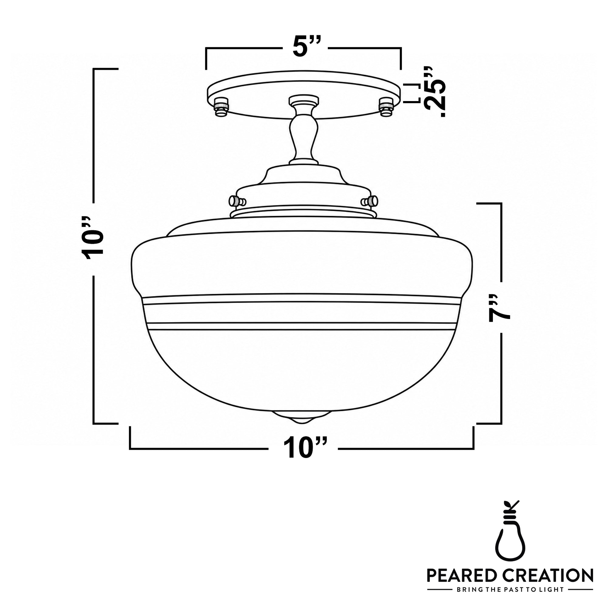 CEILING LIGHT MODEL NO. 3218