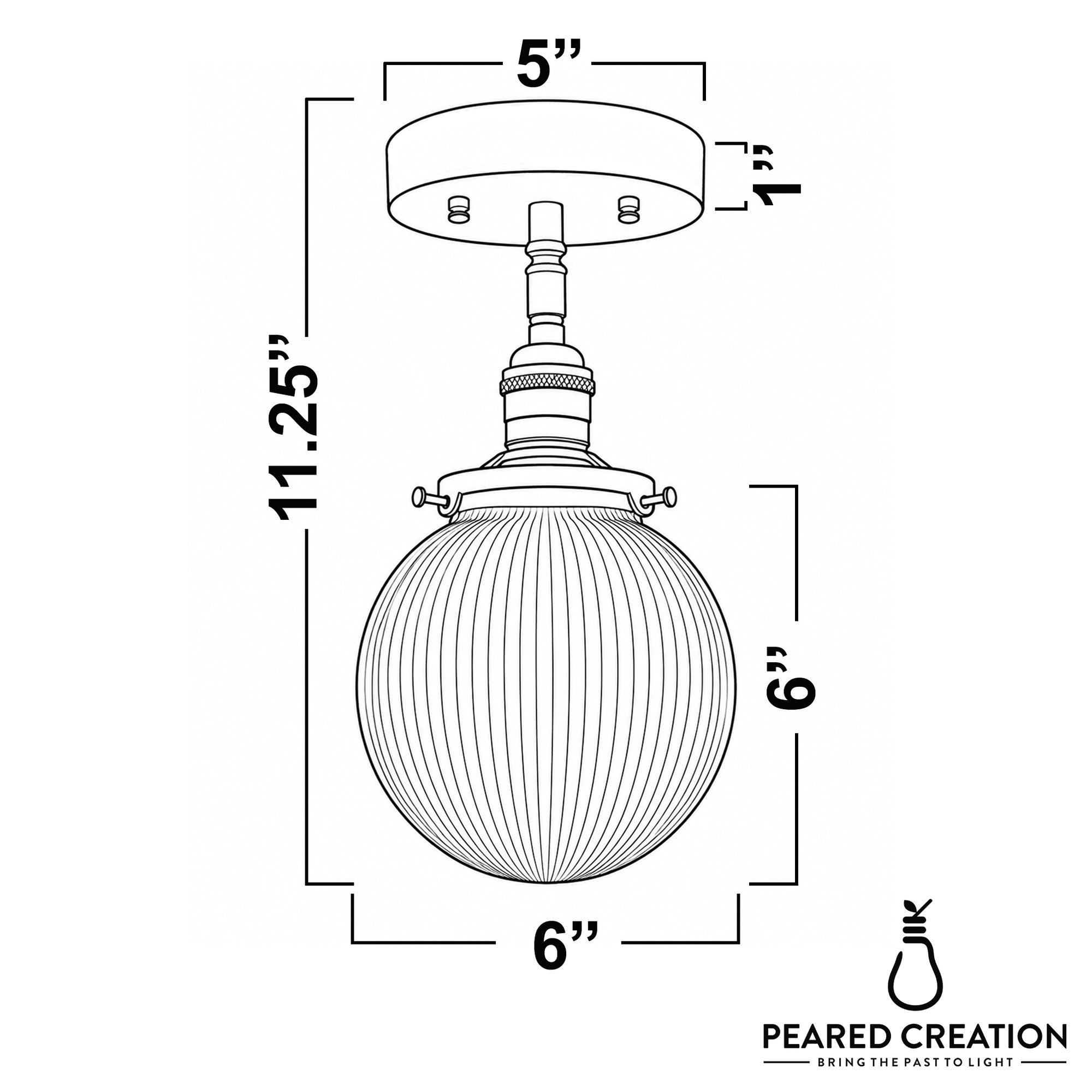 CEILING LIGHT MODEL NO. 1642