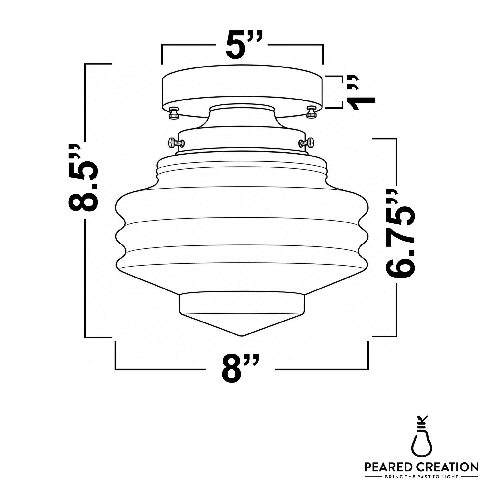CEILING LIGHT MODEL NO. 2092