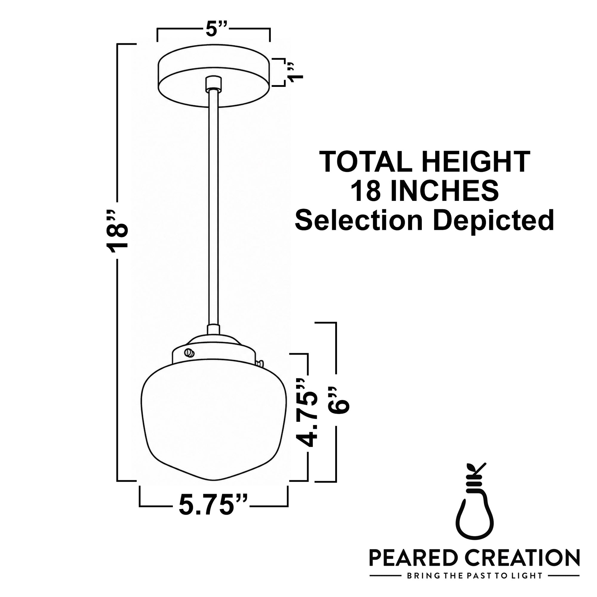 PENDANT MODEL NO. 0245