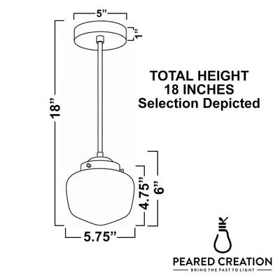 PENDANT MODEL NO. 0245