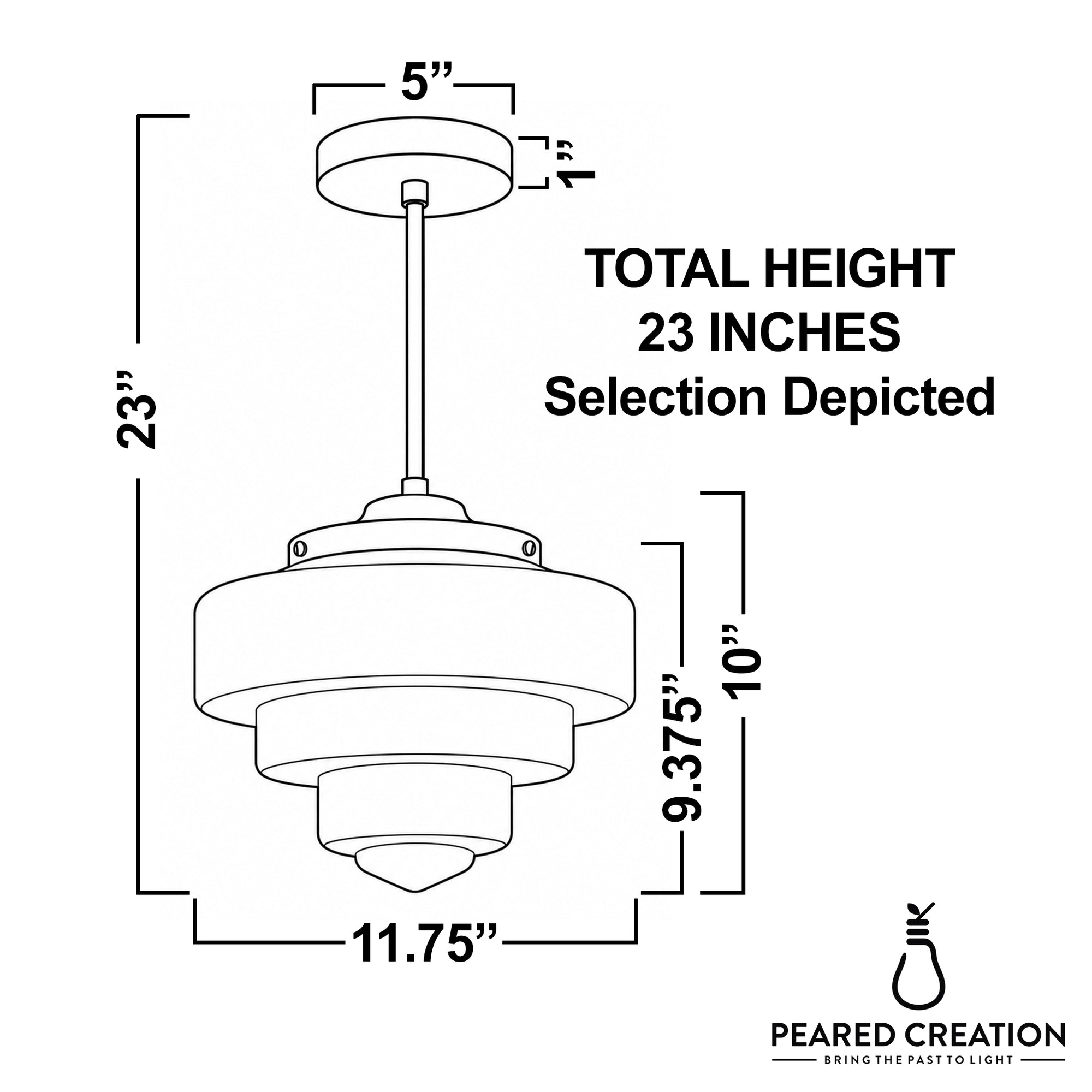 PENDANT MODEL NO. 7458