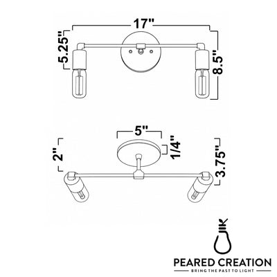 VANITY LIGHT MODEL NO. 3289