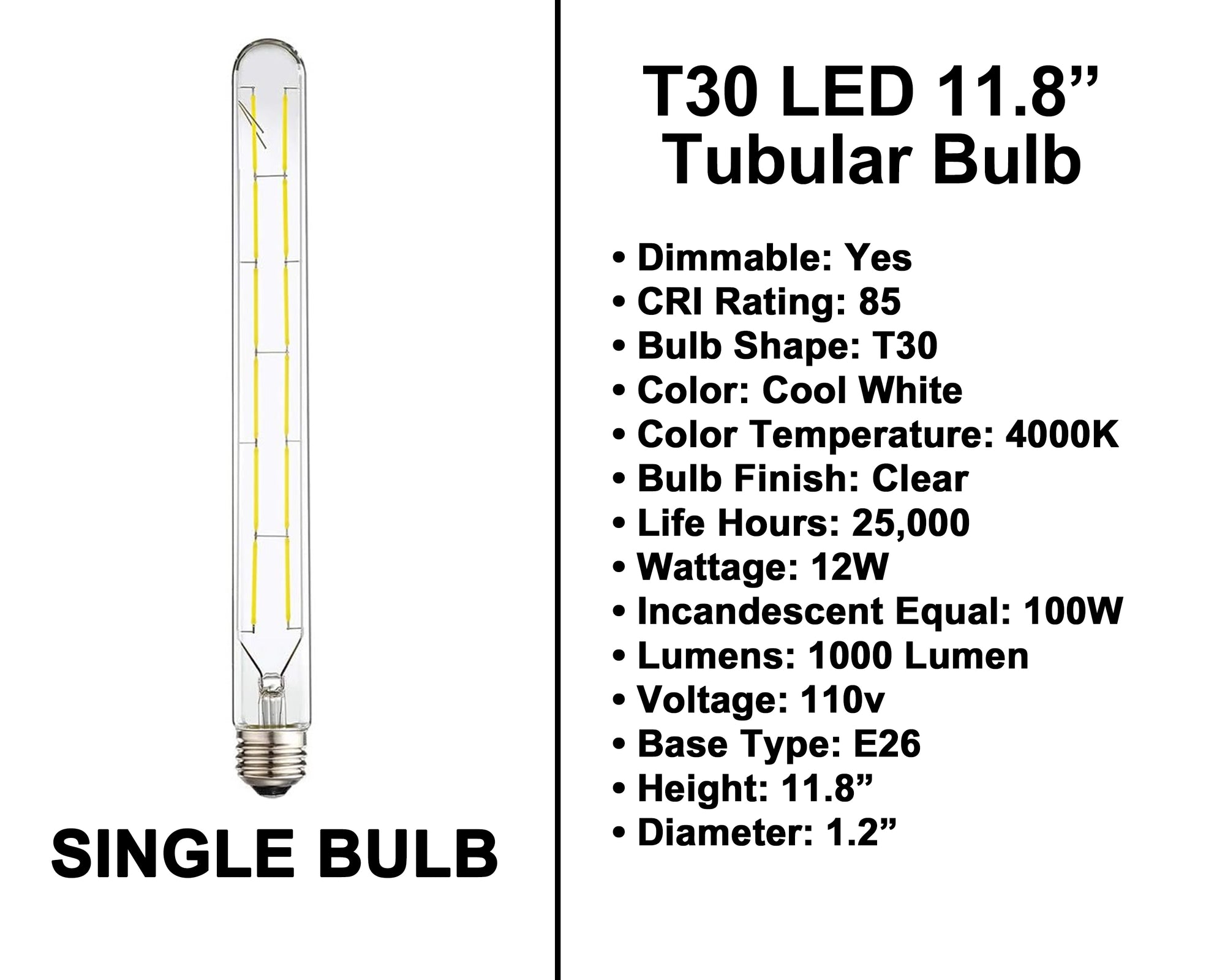 LED Tubular Bulbs