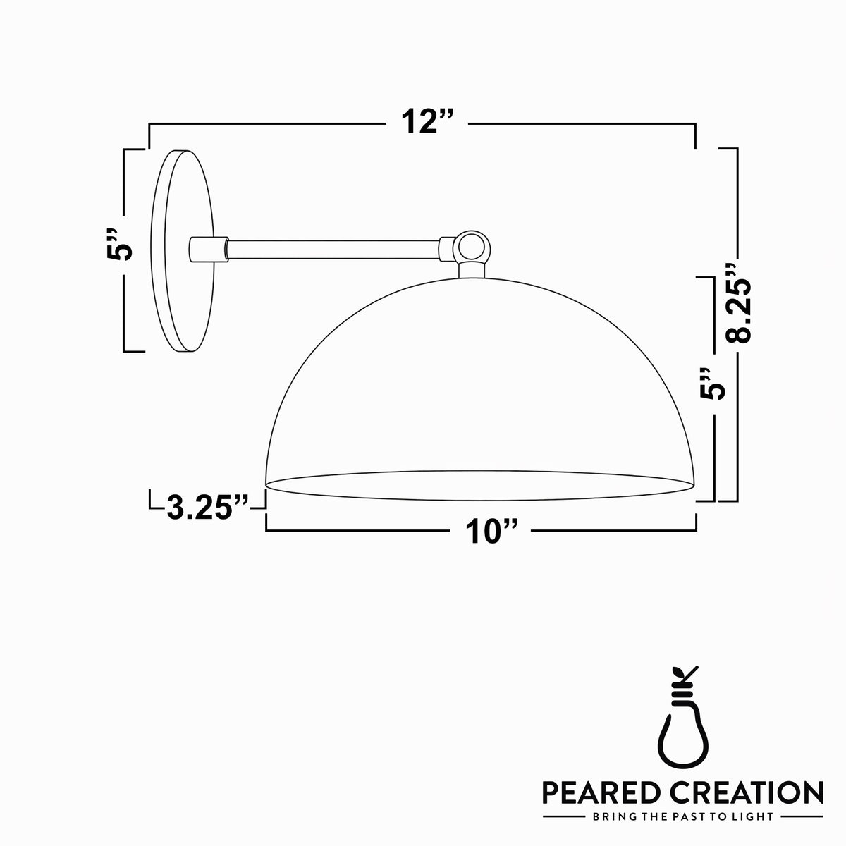 SCONCE MODEL NO. 7212