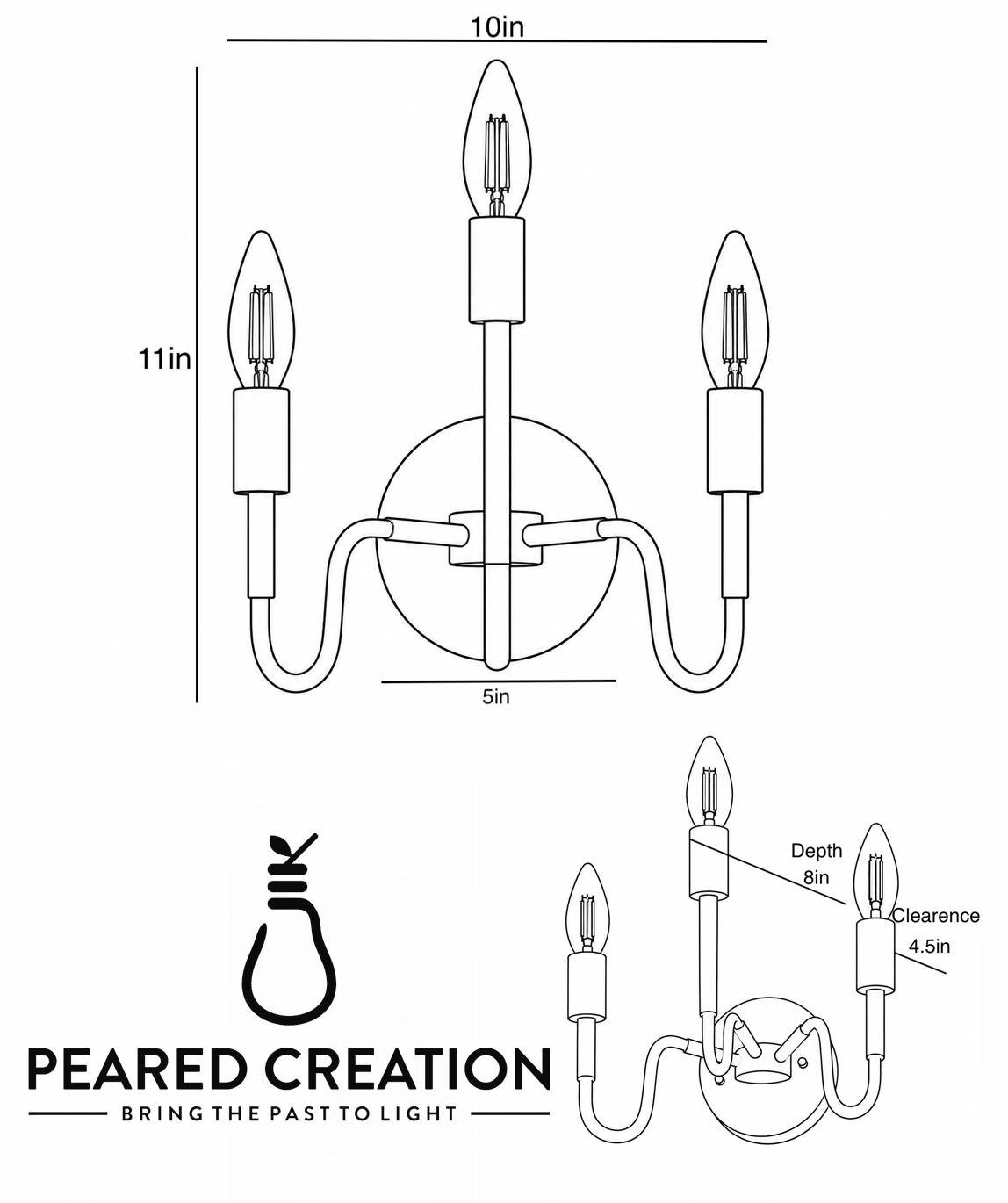 SCONCE MODEL NO. 2946