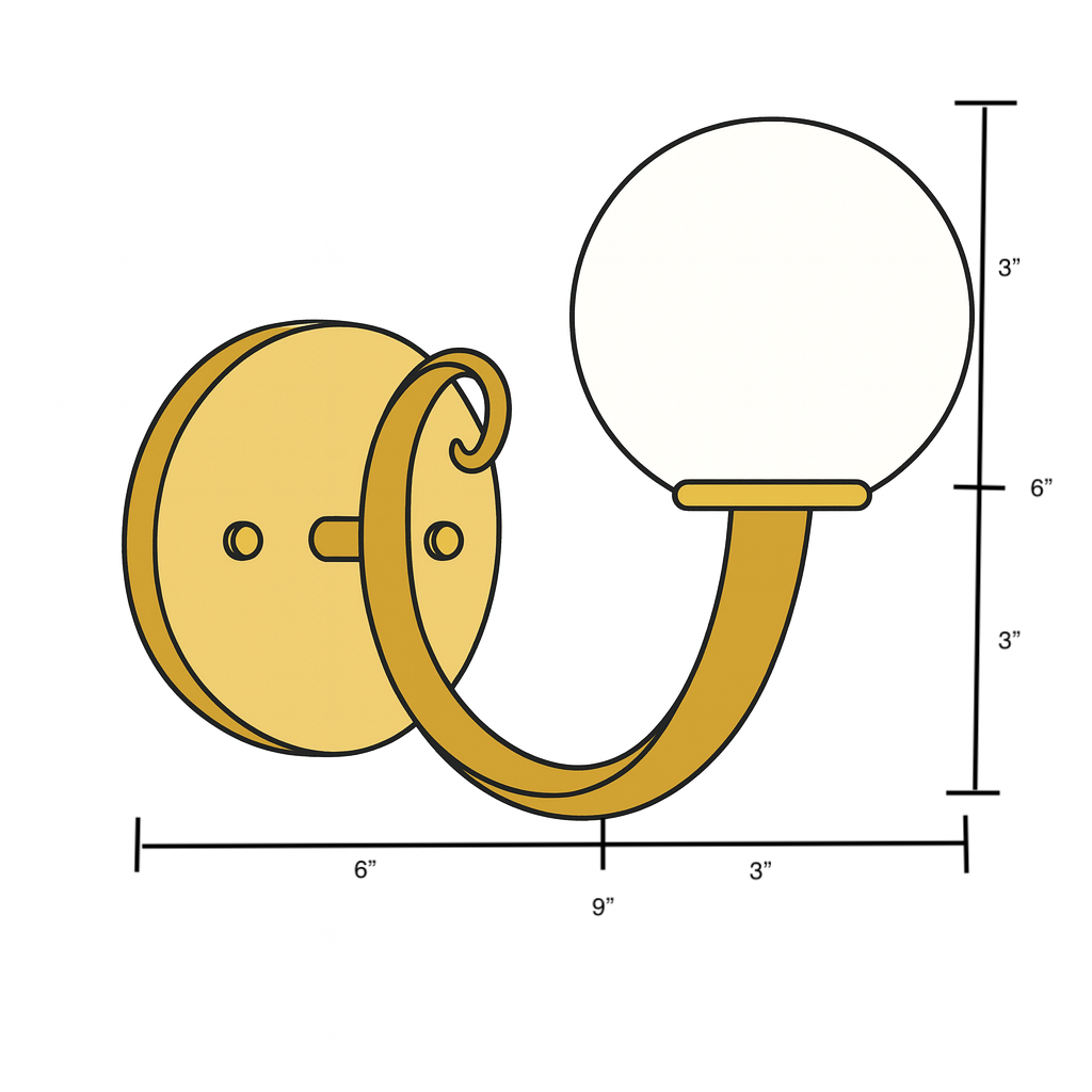 SCONCE MODEL NO. 1069