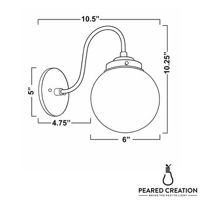 SCONCE MODEL NO. 1886