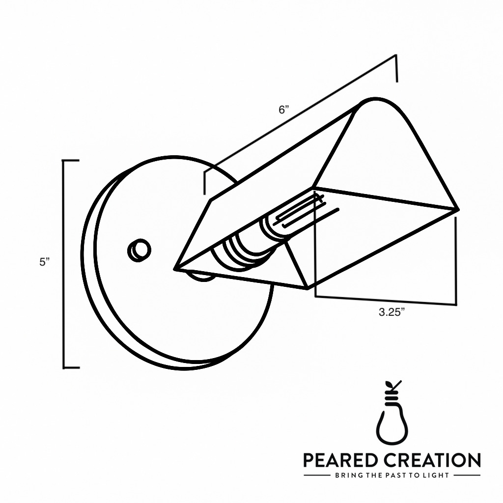 SCONCE MODEL NO. 5707