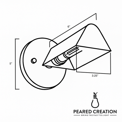 SCONCE MODEL NO. 5707
