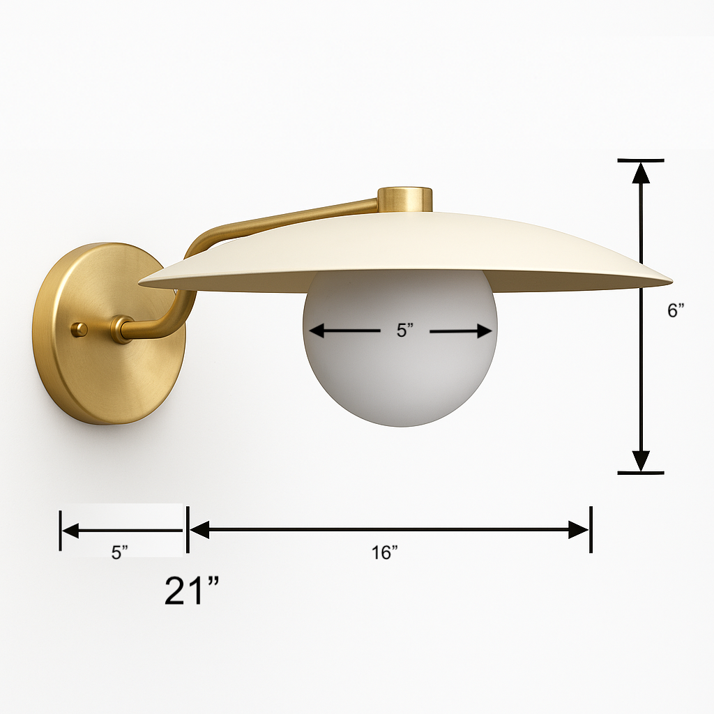 SCONCE MODEL NO. 9875