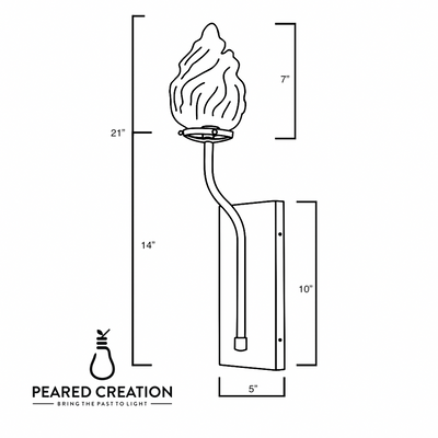 SCONCE MODEL NO. 7420
