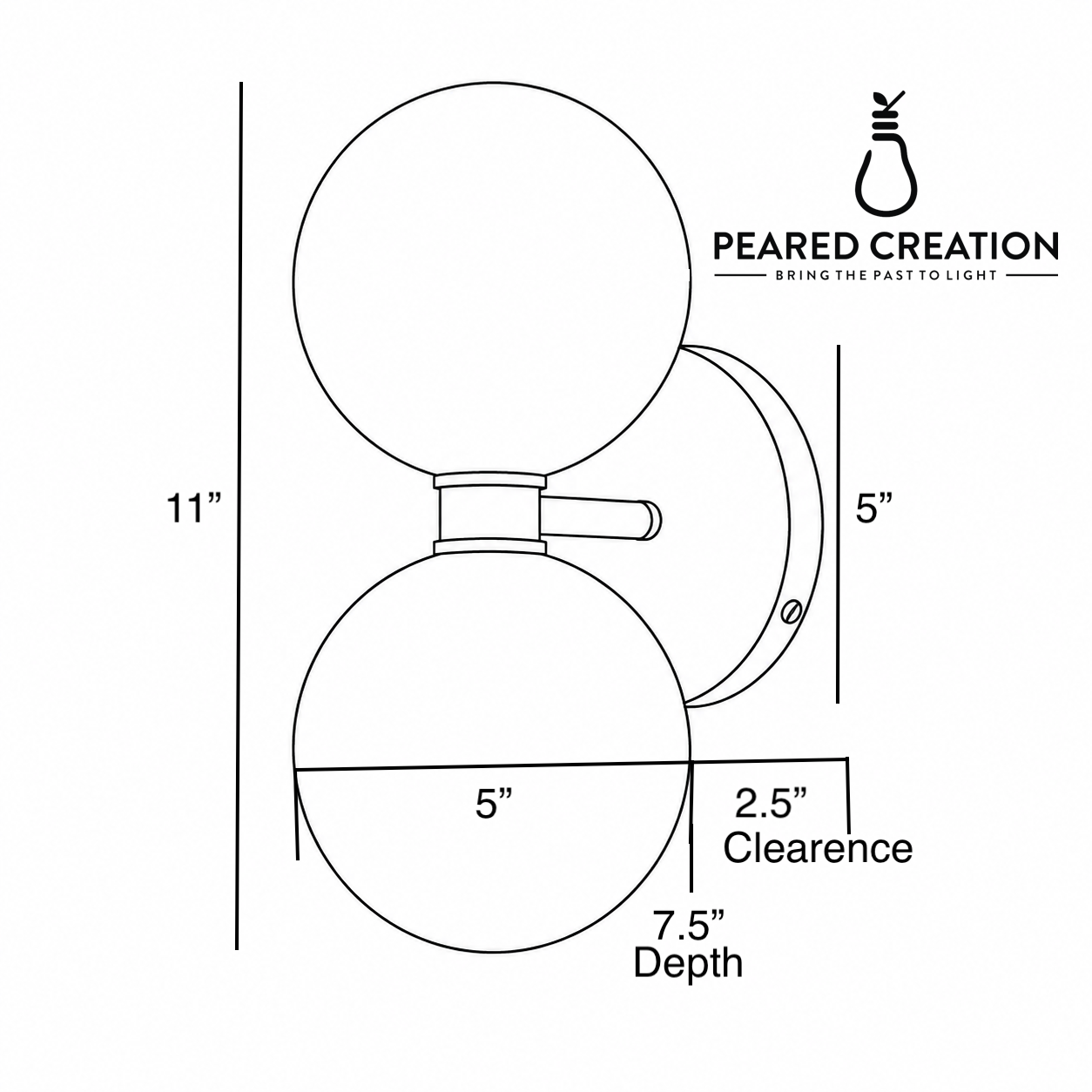 SCONCE MODEL NO. 1109
