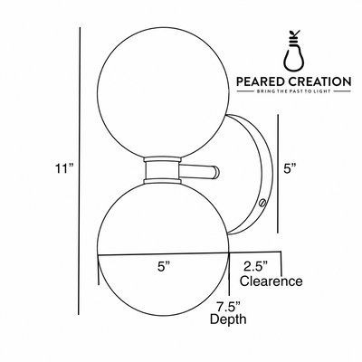 SCONCE MODEL NO. 1109