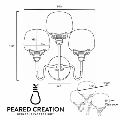 SCONCE MODEL NO. 8654