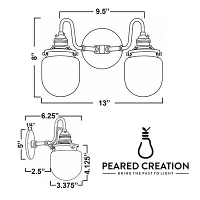 VANITY LIGHT MODEL NO. 4632