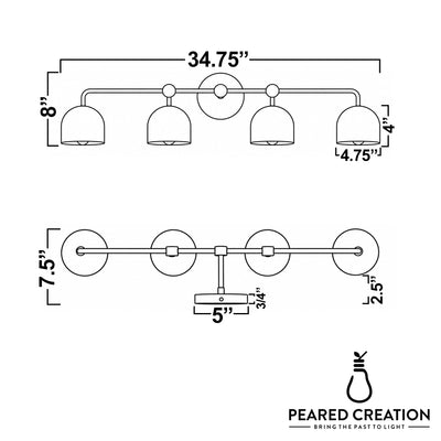 VANITY LIGHT MODEL NO. 1124