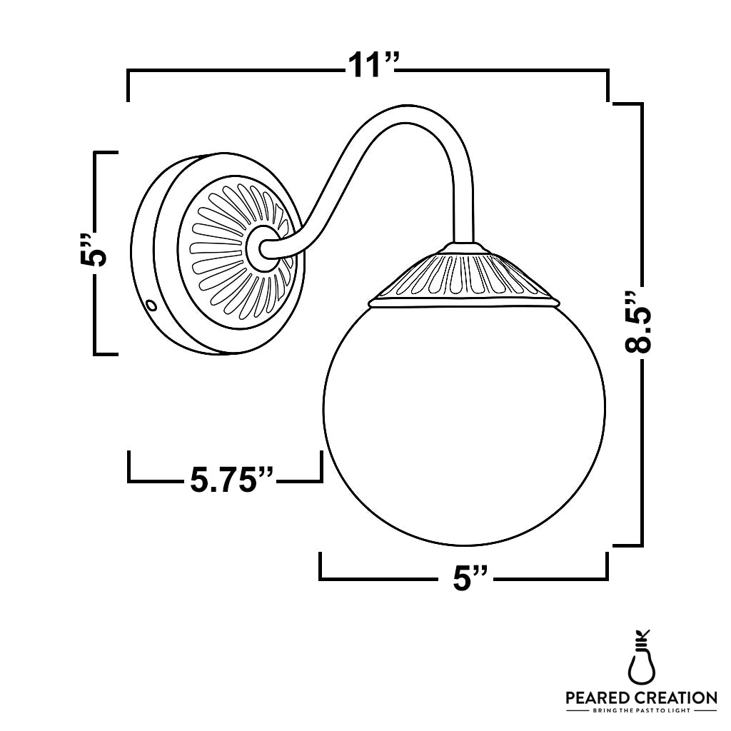 SCONCE MODEL NO. 8210
