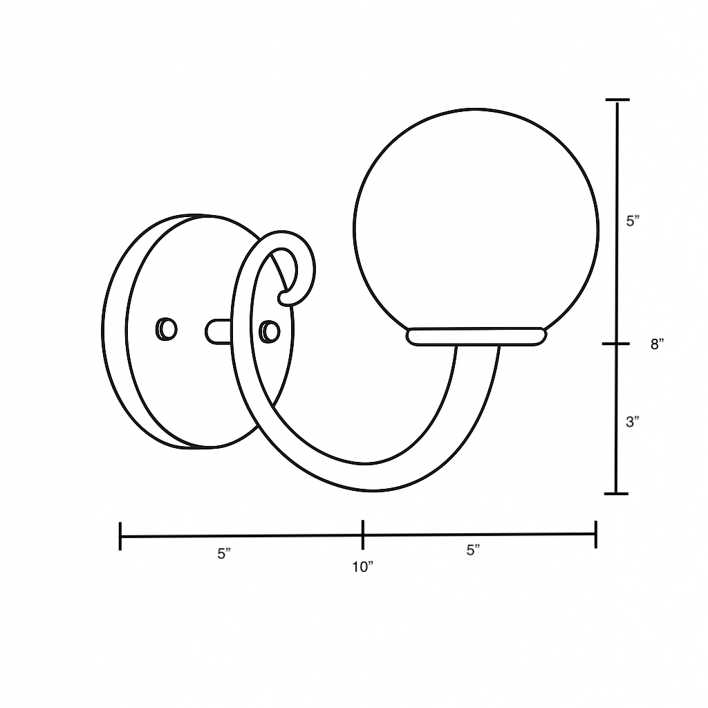 SCONCE MODEL NO. 1083