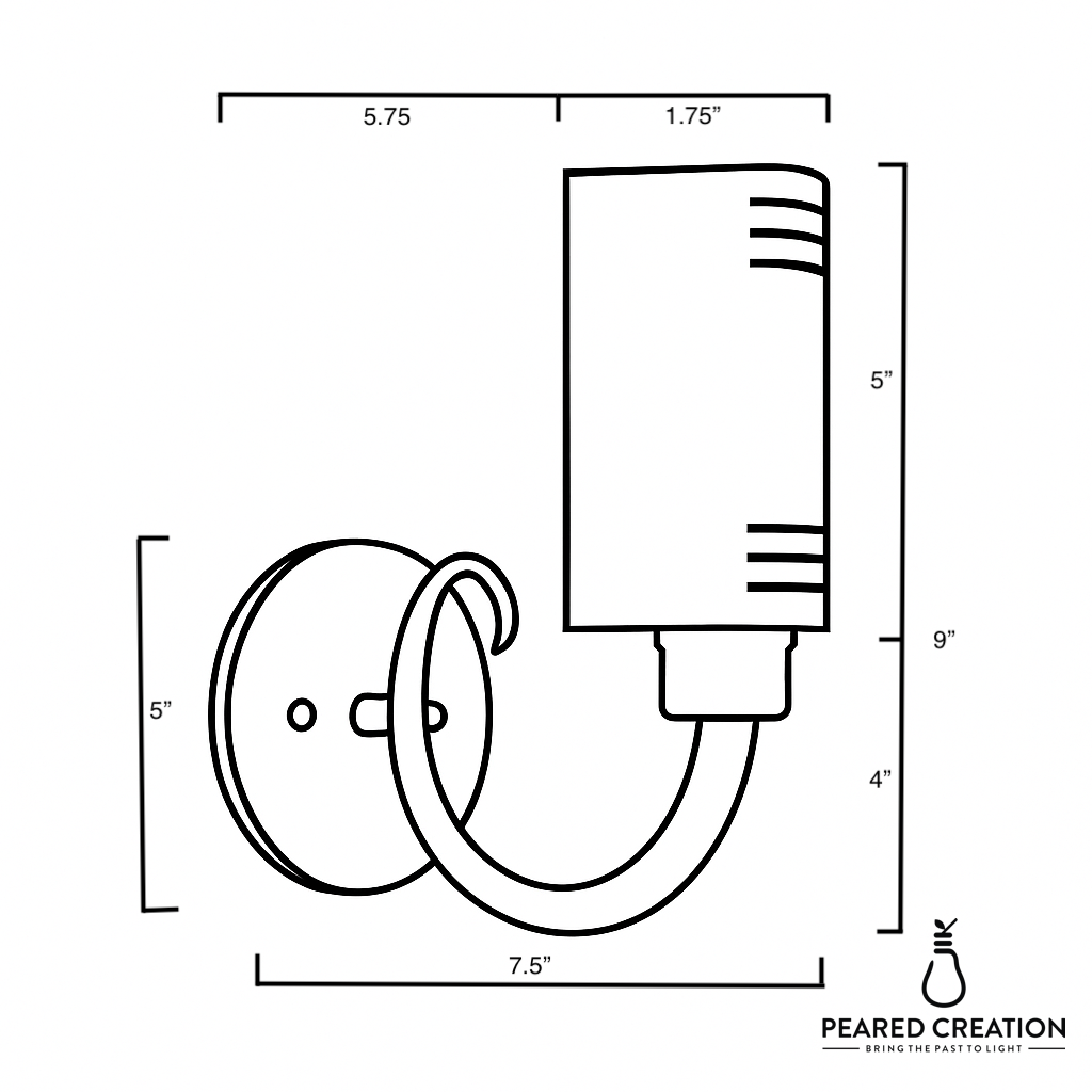 SCONCE MODEL NO. 1953