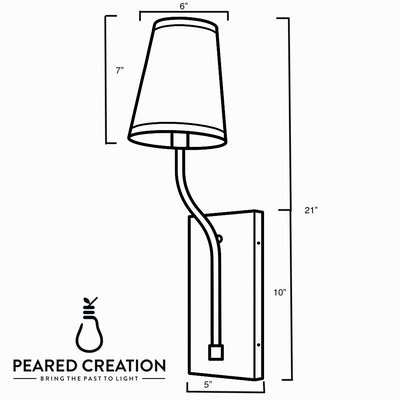 SCONCE MODEL NO. 9714