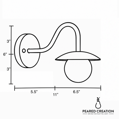 SCONCE MODEL NO. 1088