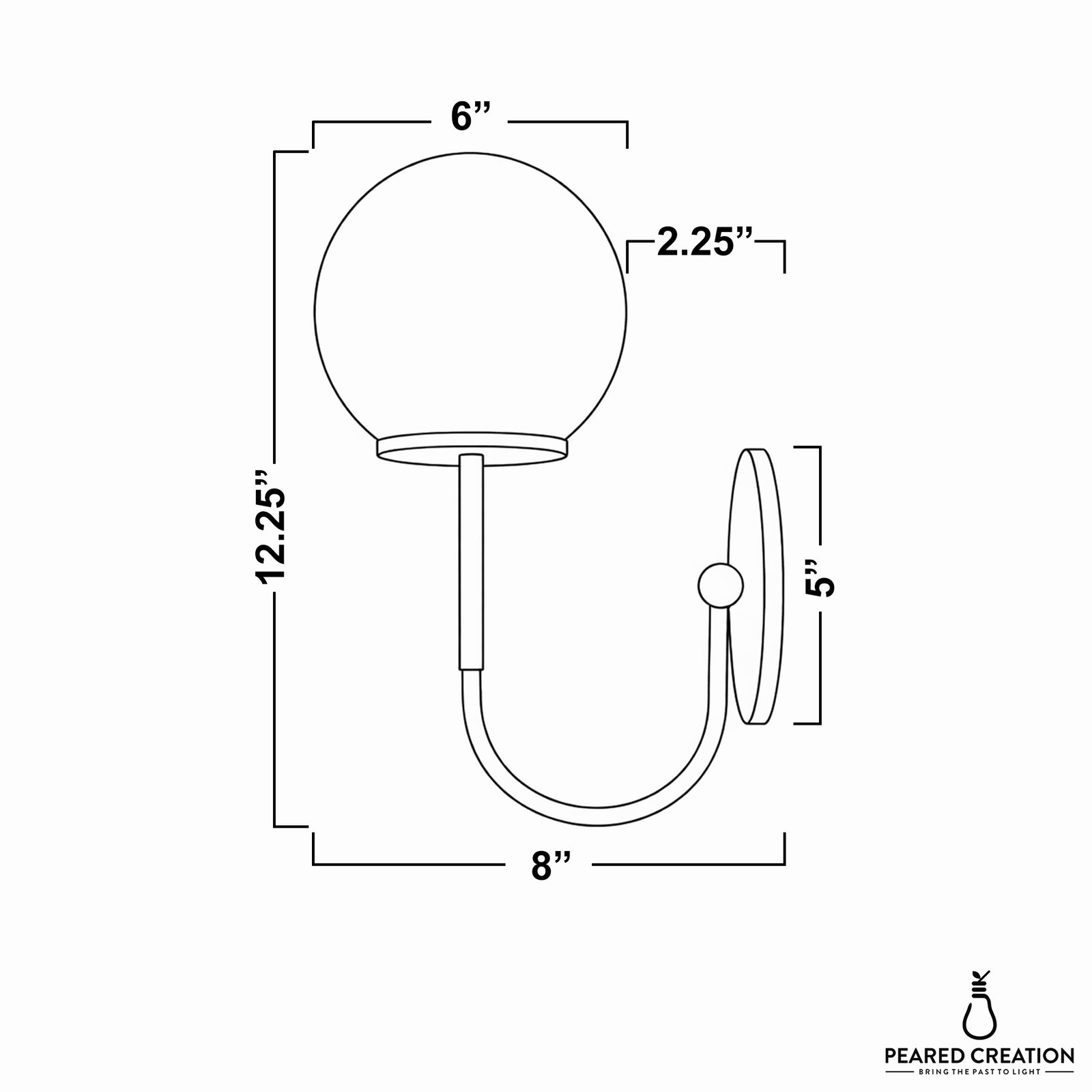 SCONCE MODEL NO. 3284