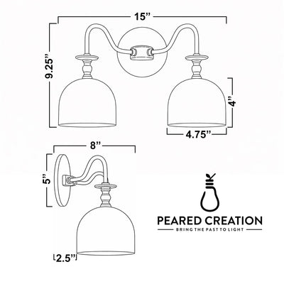 VANITY LIGHT MODEL NO. 8710