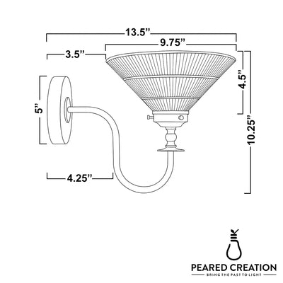SCONCE MODEL NO. 8036
