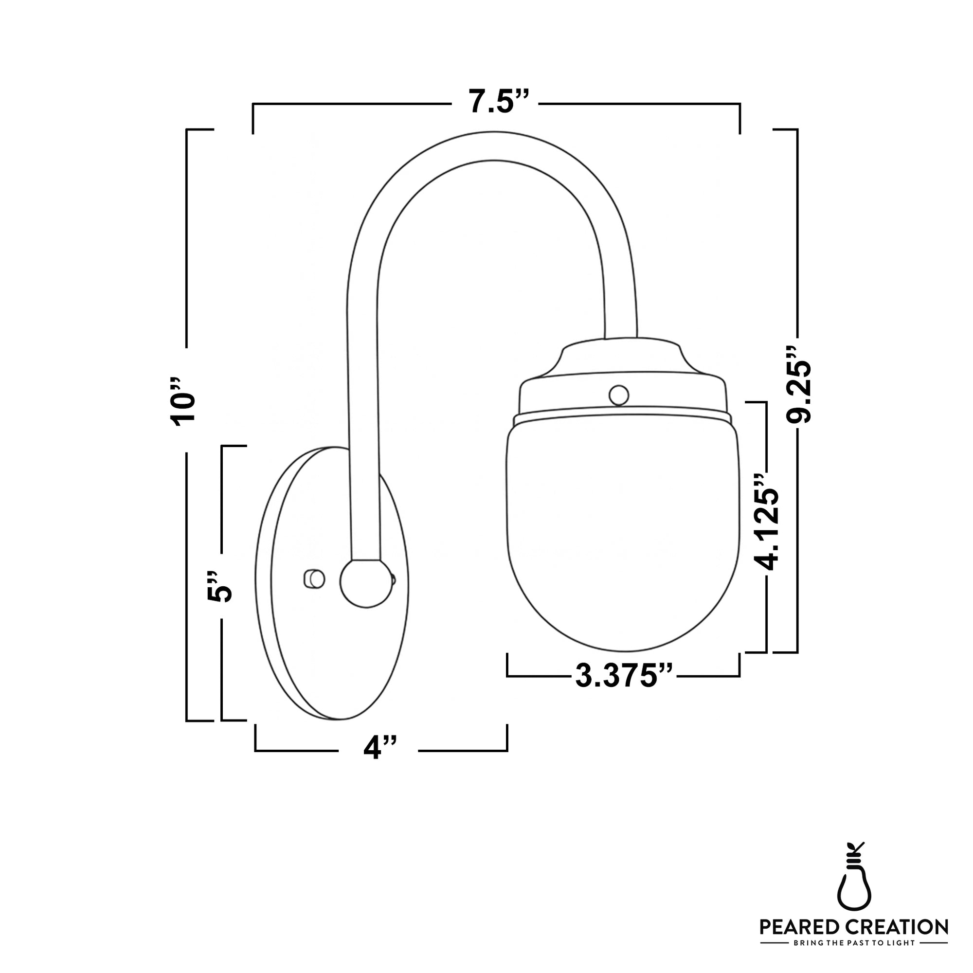 SCONCE MODEL NO. 1773