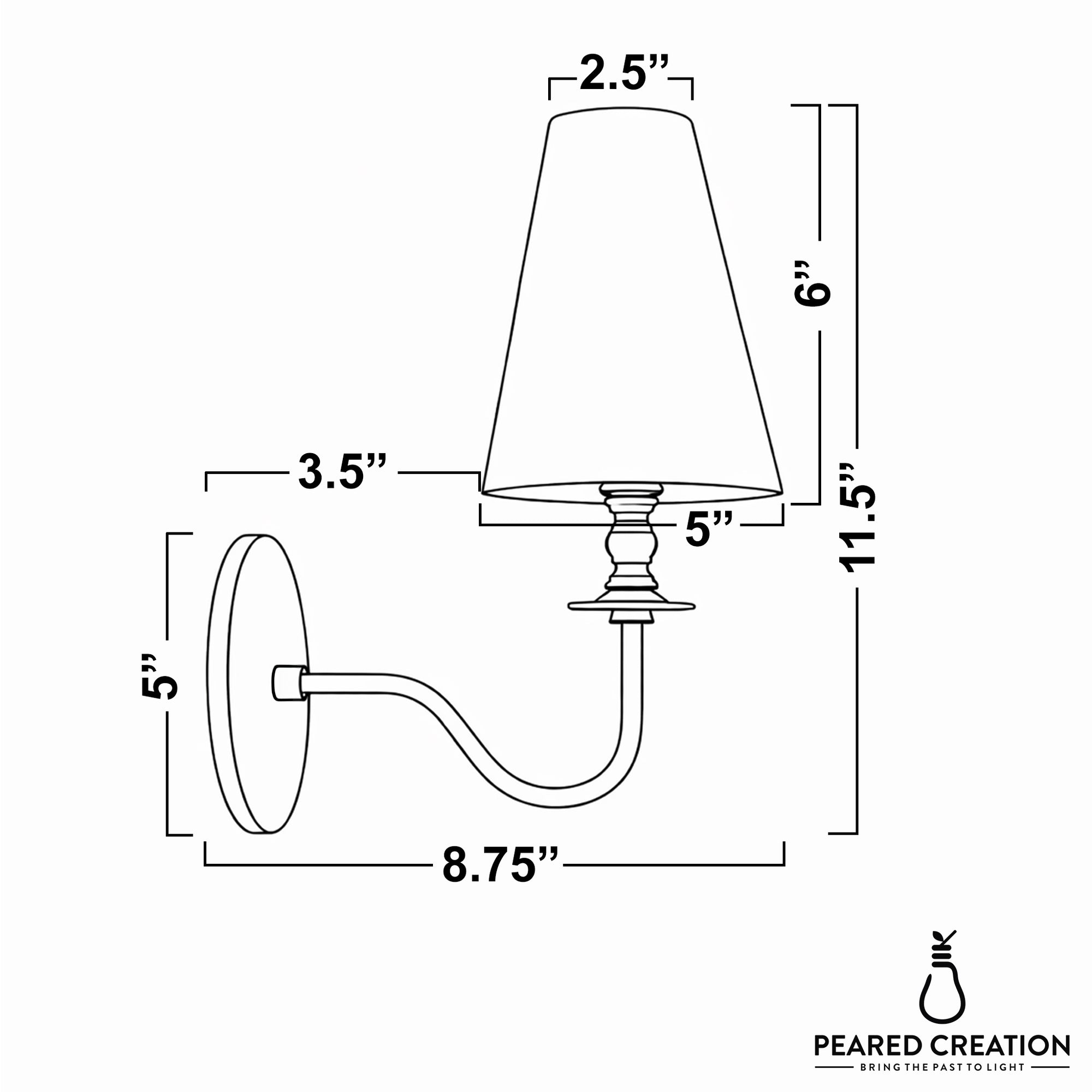 SCONCE MODEL NO. 8774