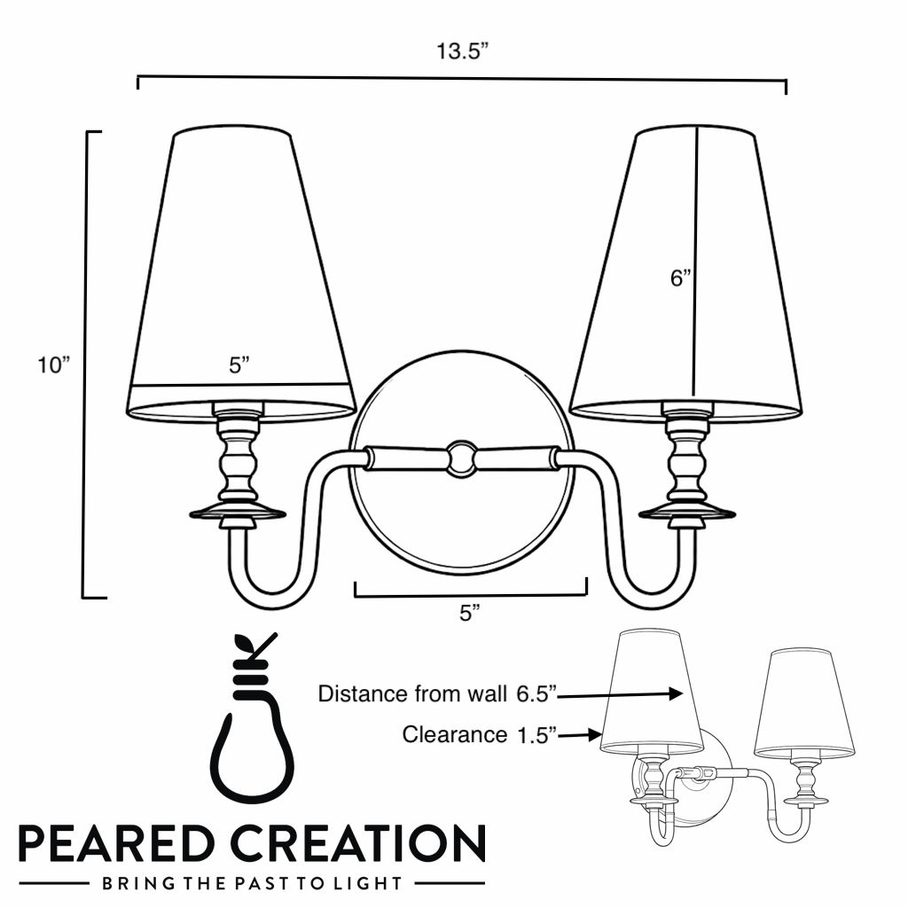 VANITY LIGHT MODEL NO. 0917