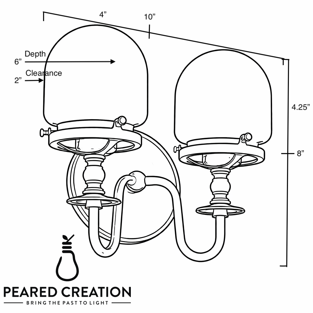 VANITY LIGHT MODEL NO. 0310