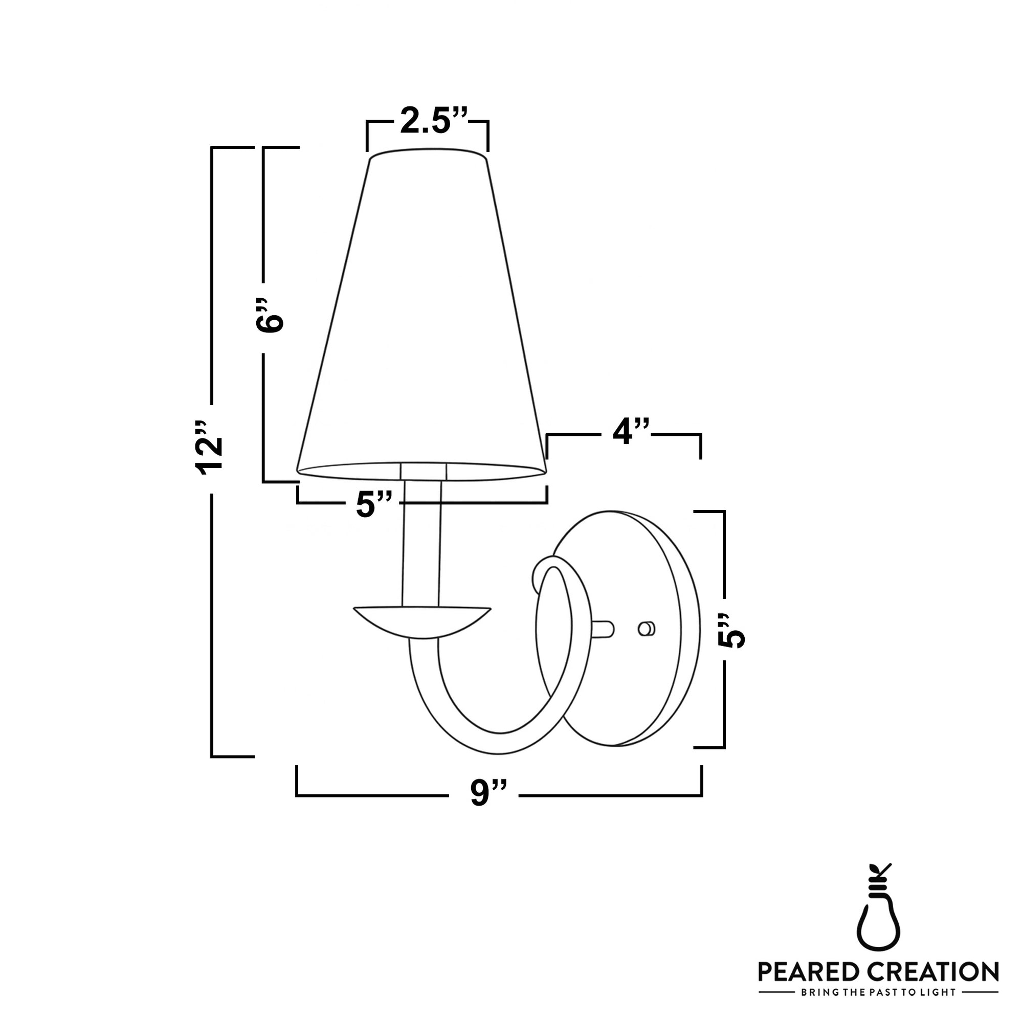 SCONCE MODEL NO. 1033