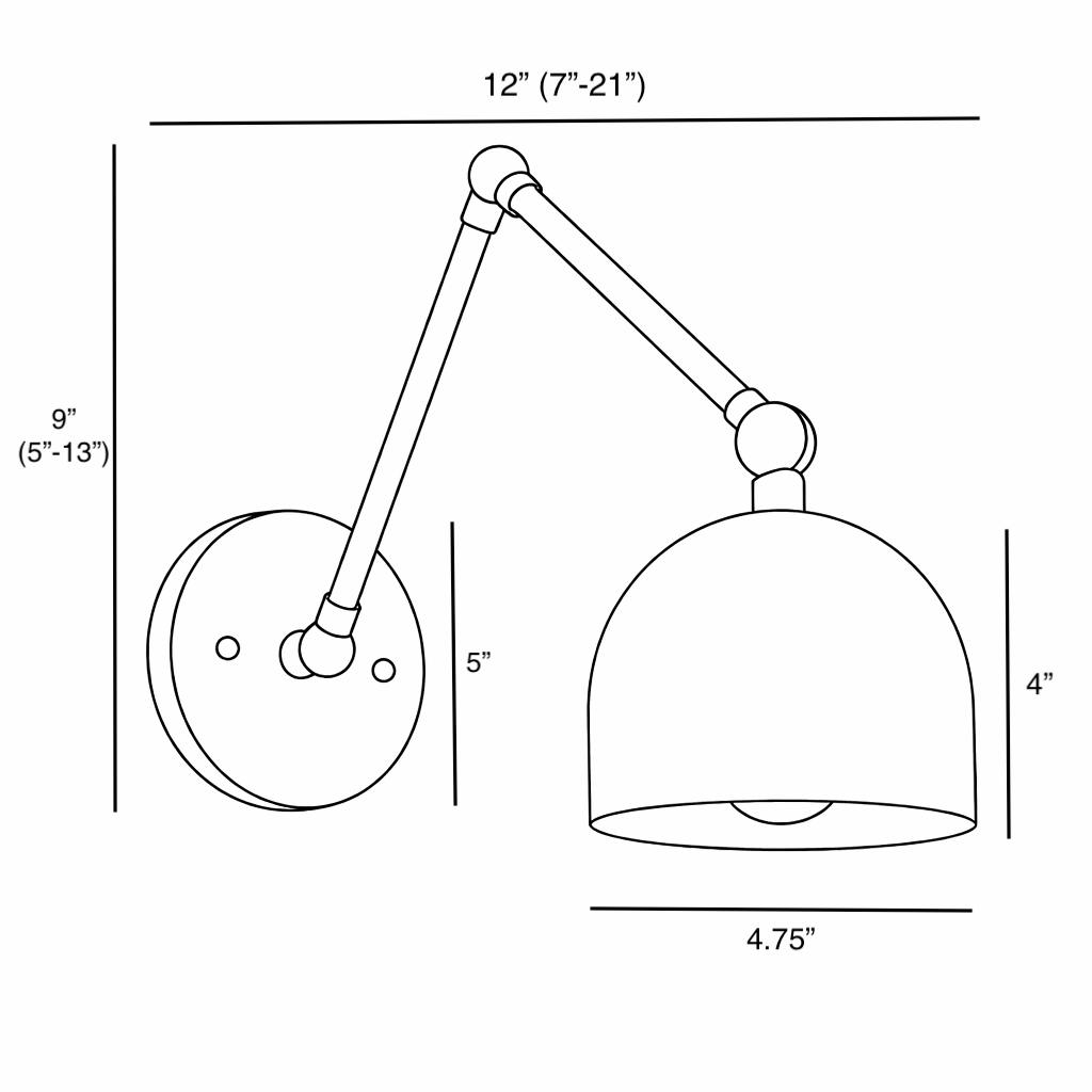 SCONCE MODEL NO. 9983