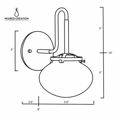 SCONCE MODEL NO. 9452