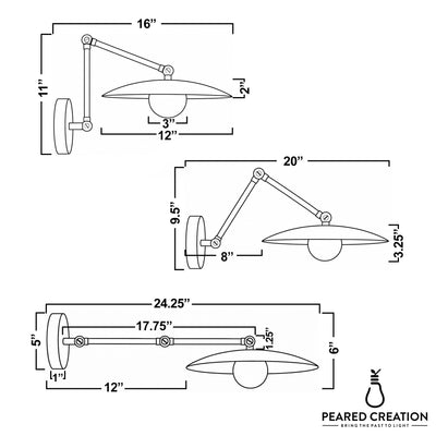 SCONCE MODEL NO. 1133