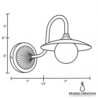 SCONCE MODEL NO. 1089