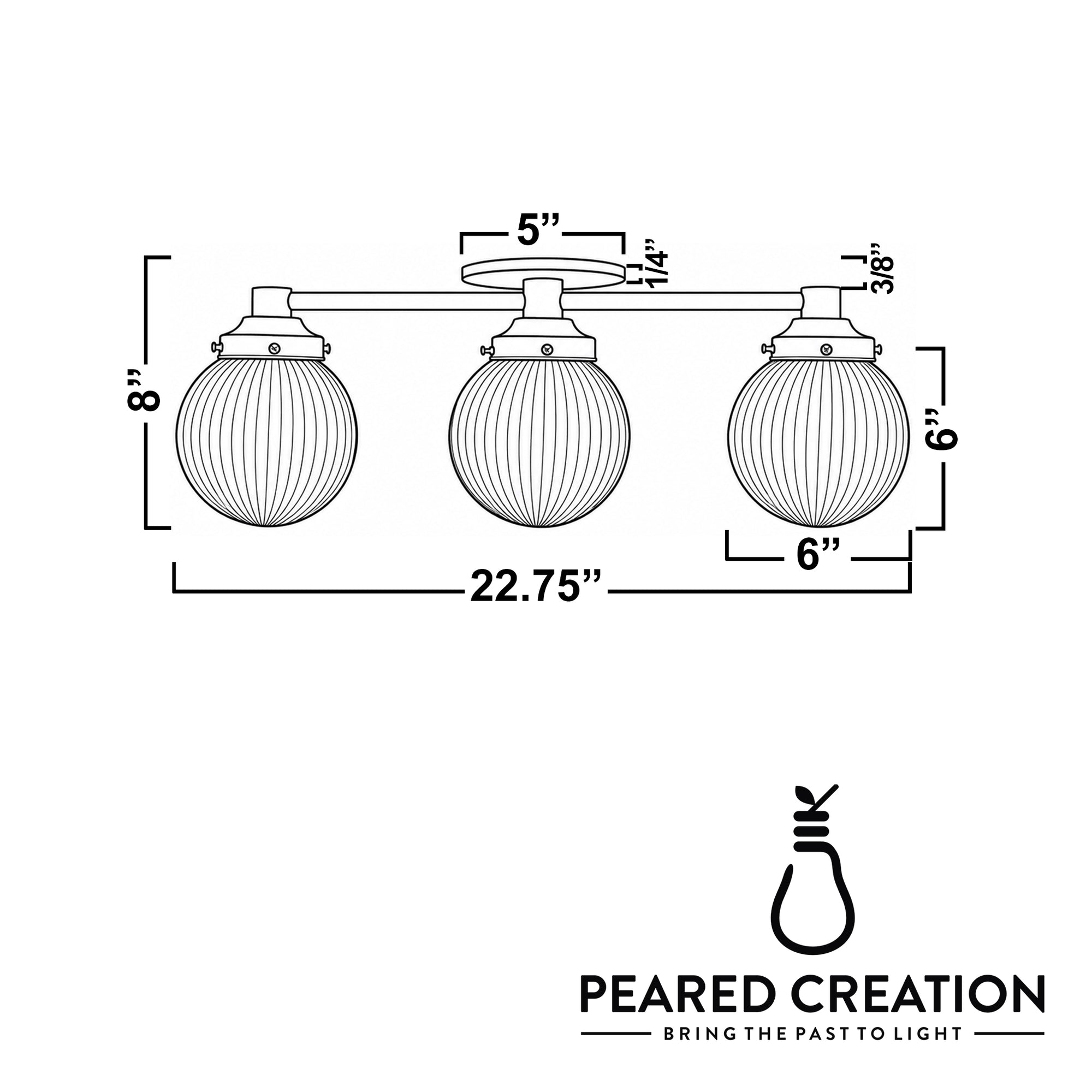 VANITY LIGHT MODEL NO. 1108