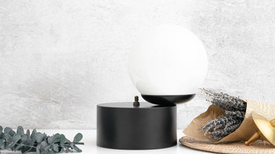 Globe Lamp - Orb Lamp - Mood Lighting - Office Decor Lamp - Bedside Lamp - Model No. 9435