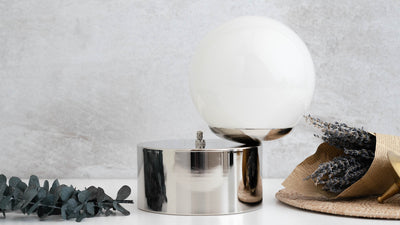 Globe Lamp - Orb Lamp - Mood Lighting - Office Decor Lamp - Bedside Lamp - Model No. 9435