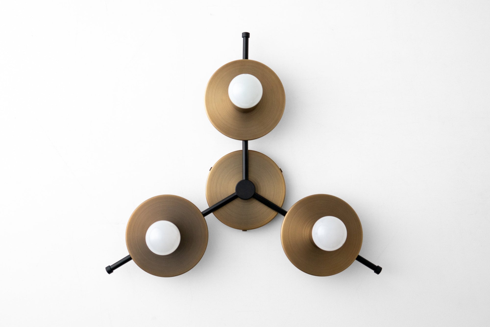 Ceiling Light - Geometric Lighting - 3 Light Ceiling Light - Dining Room Light - Model No. 9526