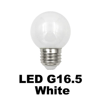 5.5 Watt 500 Lumens LED G16.5 White Light Bulb