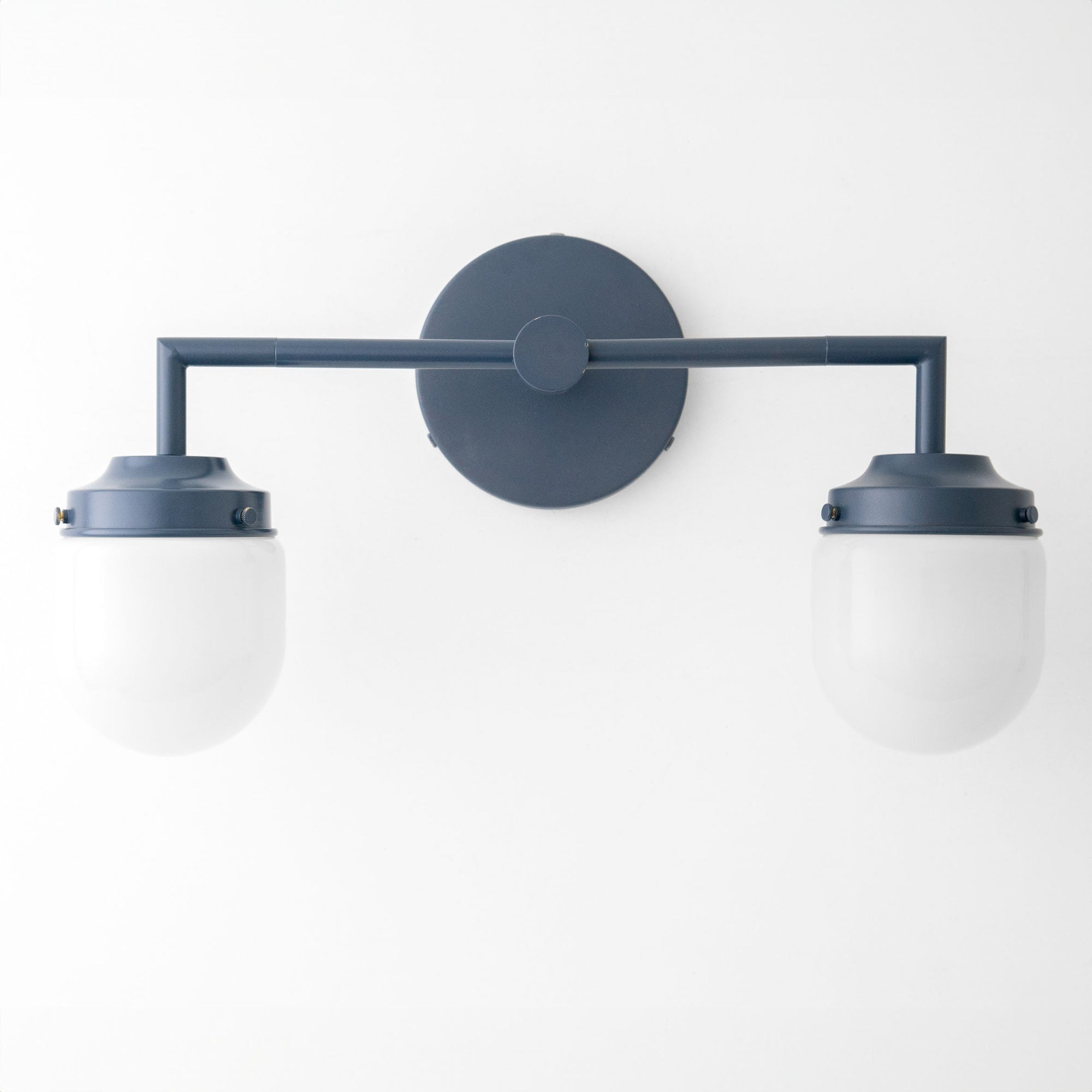 Blue Shade Coastal Bathroom Vanity Lighting You'll Love - View #2