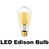 7 Watt - 600 Lumens - LED Edison Bulb - 2200 Kelvin