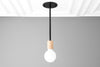 Pendant Lamp - Minimalist Lamp - Wood Pendant Light - Simple Ceiling Light - Model No. 3143
