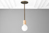 Pendant Lamp - Minimalist Lamp - Wood Pendant Light - Simple Ceiling Light - Model No. 3143