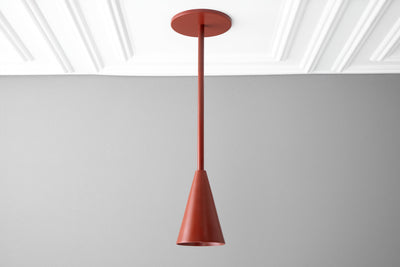 Pendant Light-Cone Shade Light-Light Fixture-Kitchen Lighting - Model No. 4093