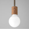 Pendant Lamp - Minimalist Lamp - Wood Pendant Light - Simple Ceiling Light - Model No. 3143